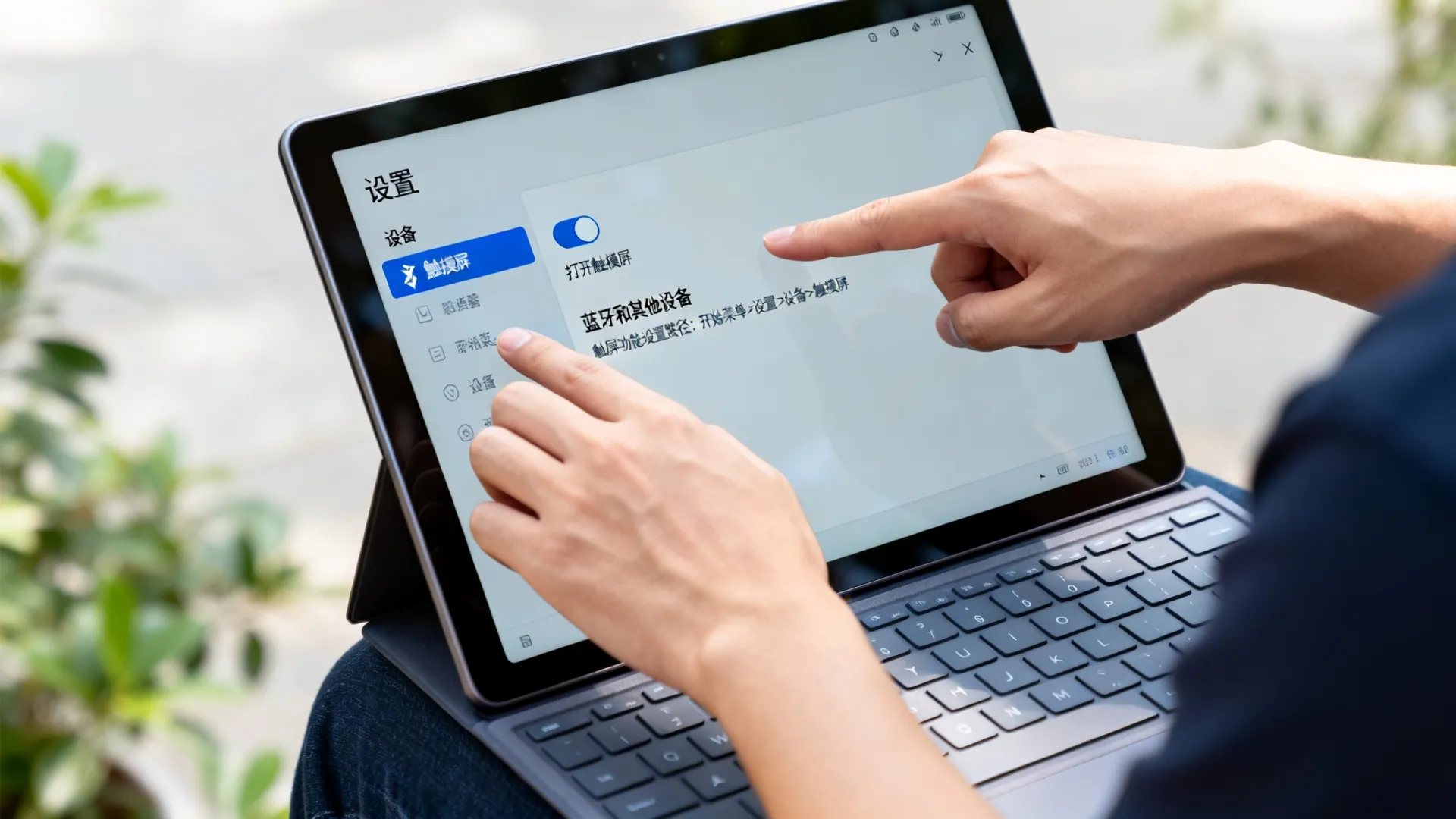 电脑手触怎么打开 电脑手触怎么打开