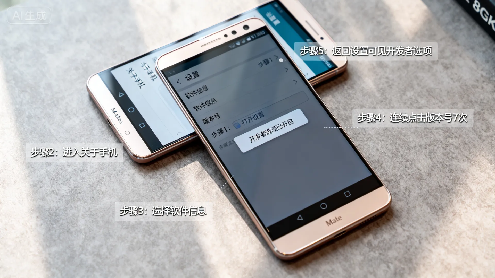 mate8 开发者选项 mate8 开发者选项