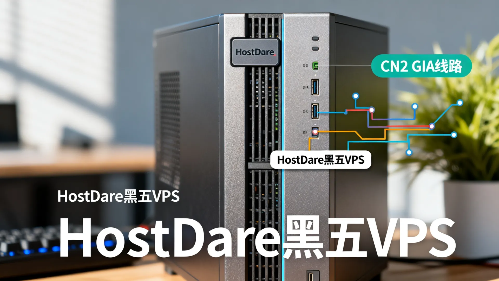 2026春季 #黑五#HostDare美国VPS:10.99美元/年,CN2 GIA 21.59美元/年,日本服务器30美元/年,支持支付宝/Paypal,不限制流量 HostDare美国VPS
