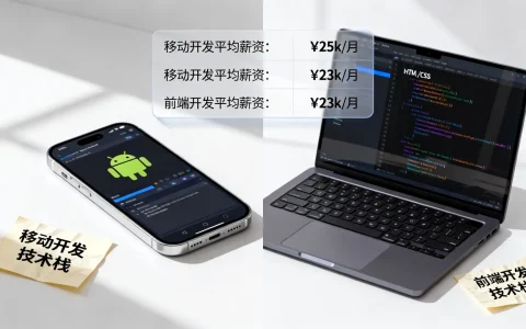 移动开发vs前端开发哪个好？移动开发和前端开发薪资对比