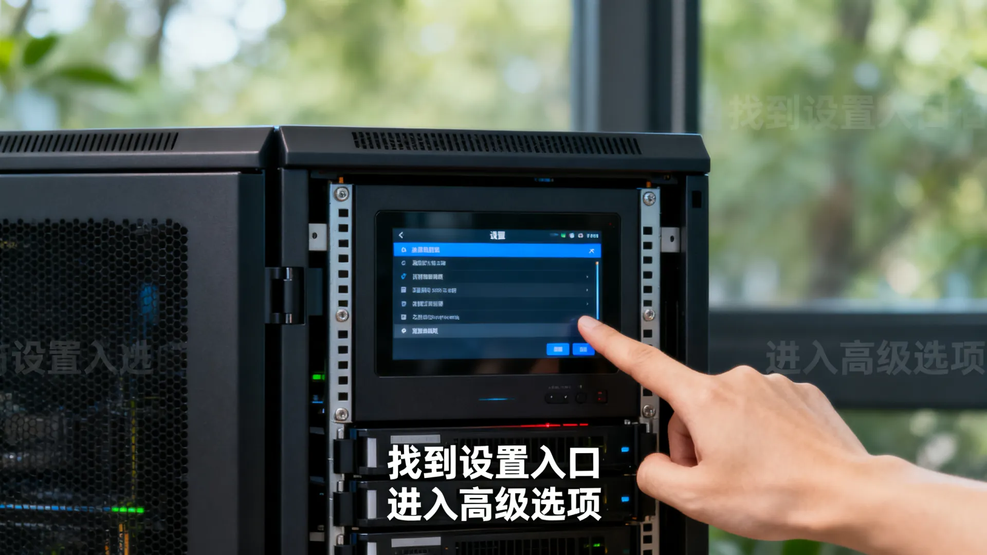 服务器在设置里面什么地方 服务器在设置里面什么地方
