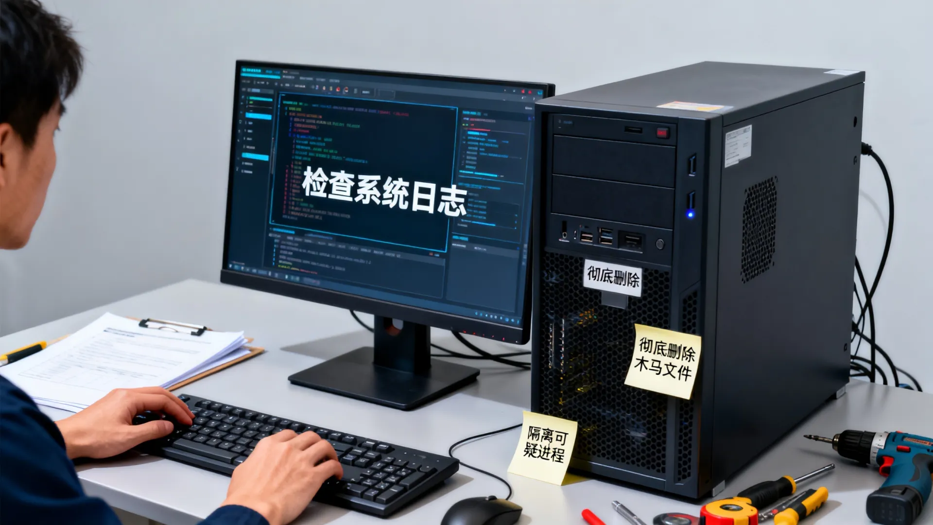 服务器木马删除后如何彻底清除