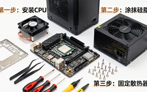 手搓迷你电脑教程简单吗，新手怎么组装一台？