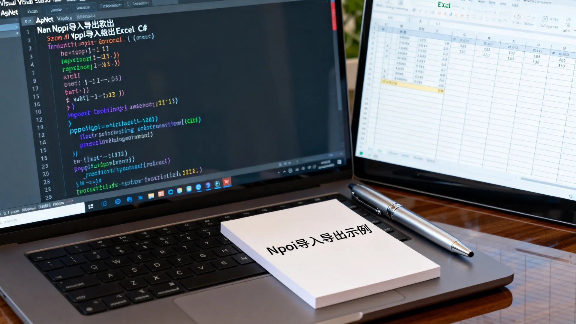 AspNet怎么用Npoi导入导出Excel