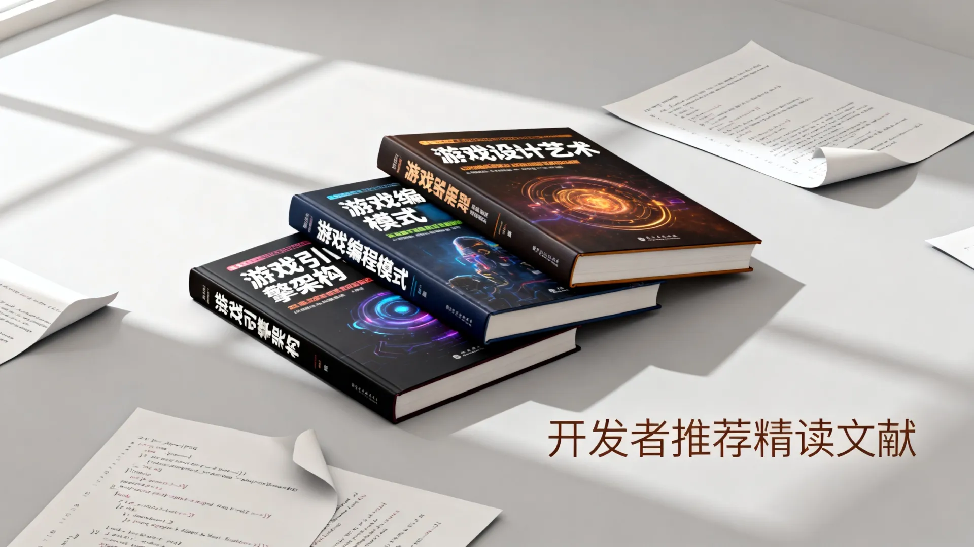 游戏开发必读书籍推荐,哪些文献值得开发者精读? 哪些文献值得开发者精读