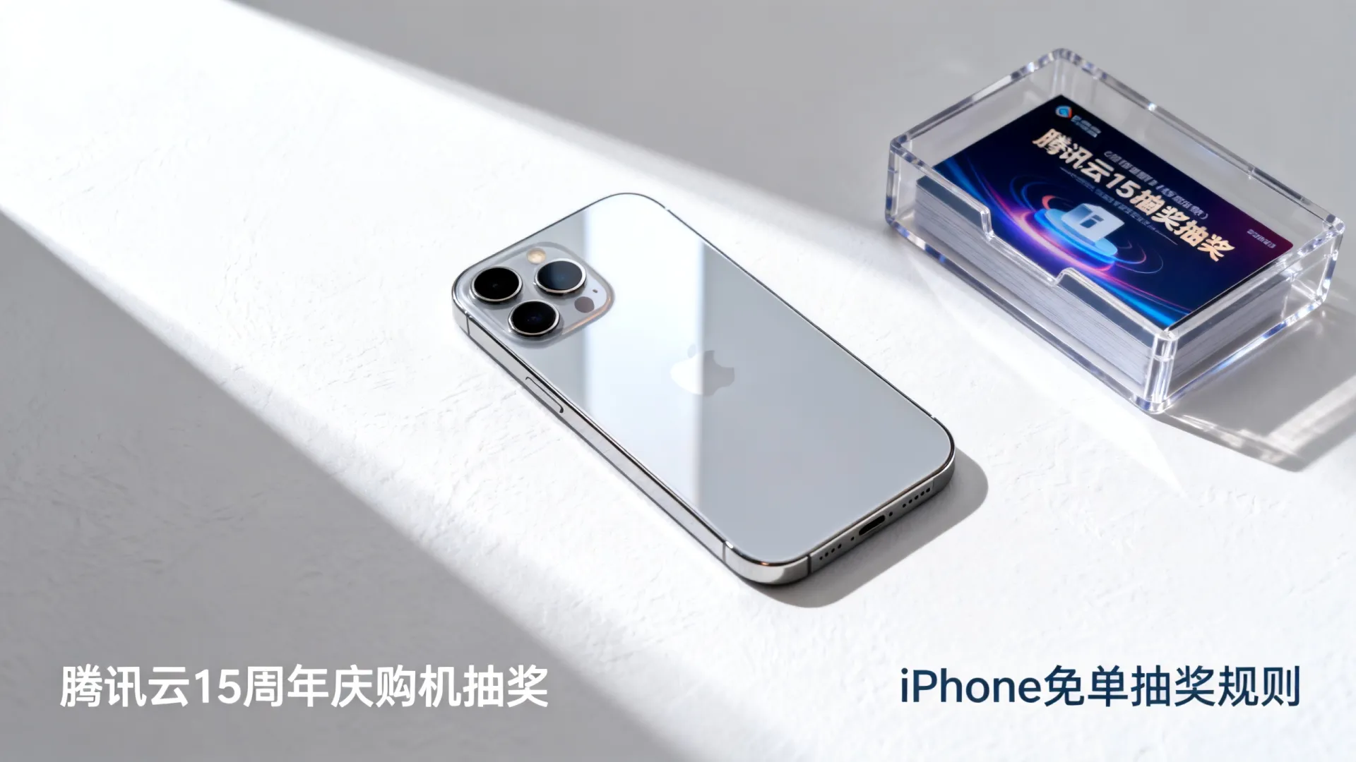腾讯云15周年庆购机抽什么?iPhone免单怎么抽? 腾讯云15周年庆购机抽什么