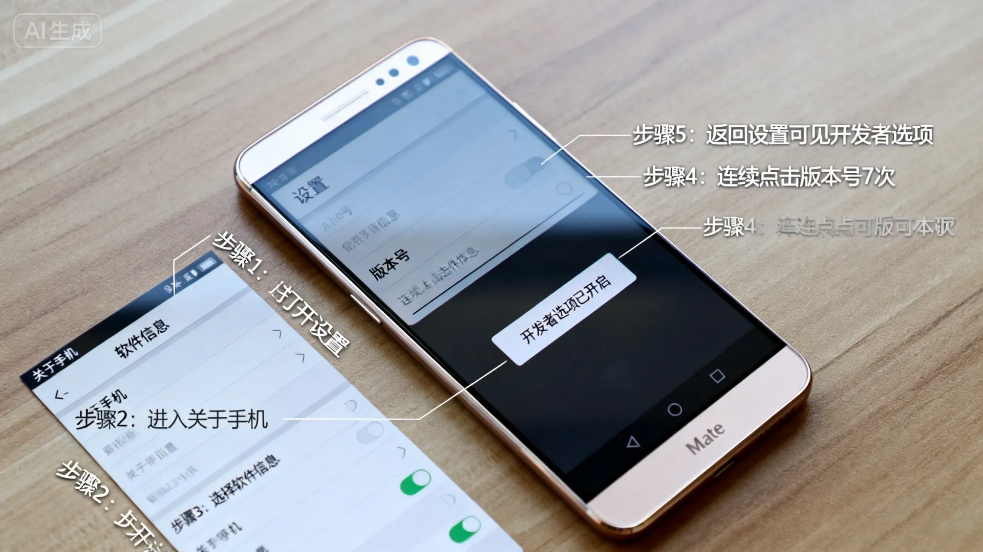 mate8 开发者选项 mate8 开发者选项