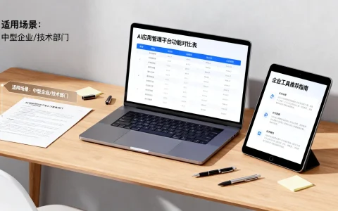 AI应用管理平台哪个好用，企业如何选择推荐工具？