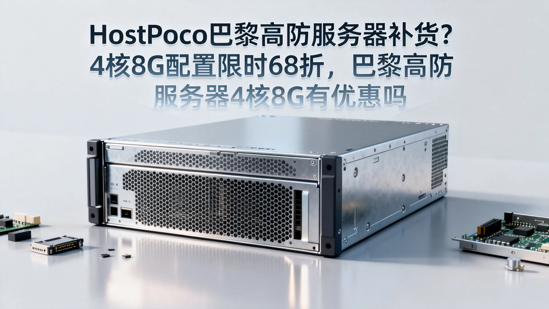 HostPoco巴黎高防服务器补货?4核8G配置限时68折,巴黎高防服务器4核8G有优惠吗 HostPoco巴黎高防服务器补货