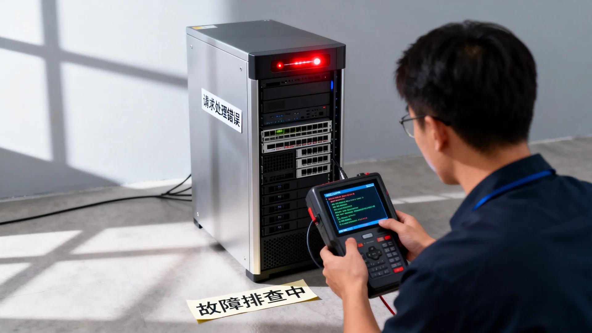 服务器在处理您的请求时报告了一个错误