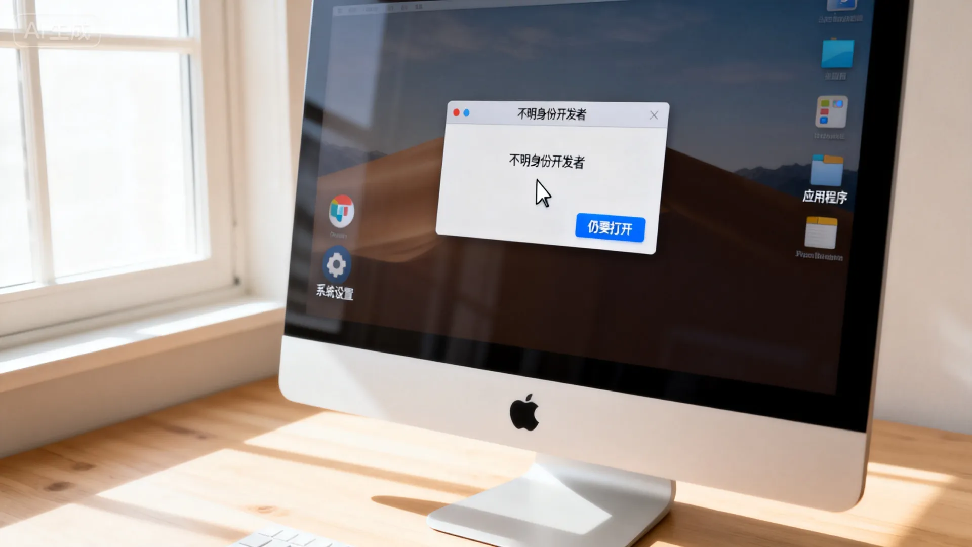 Mac系统提示不明身份开发者是什么意思以及如何解决? Mac系统提示不明身份开发者是什么意思以及如何解决?