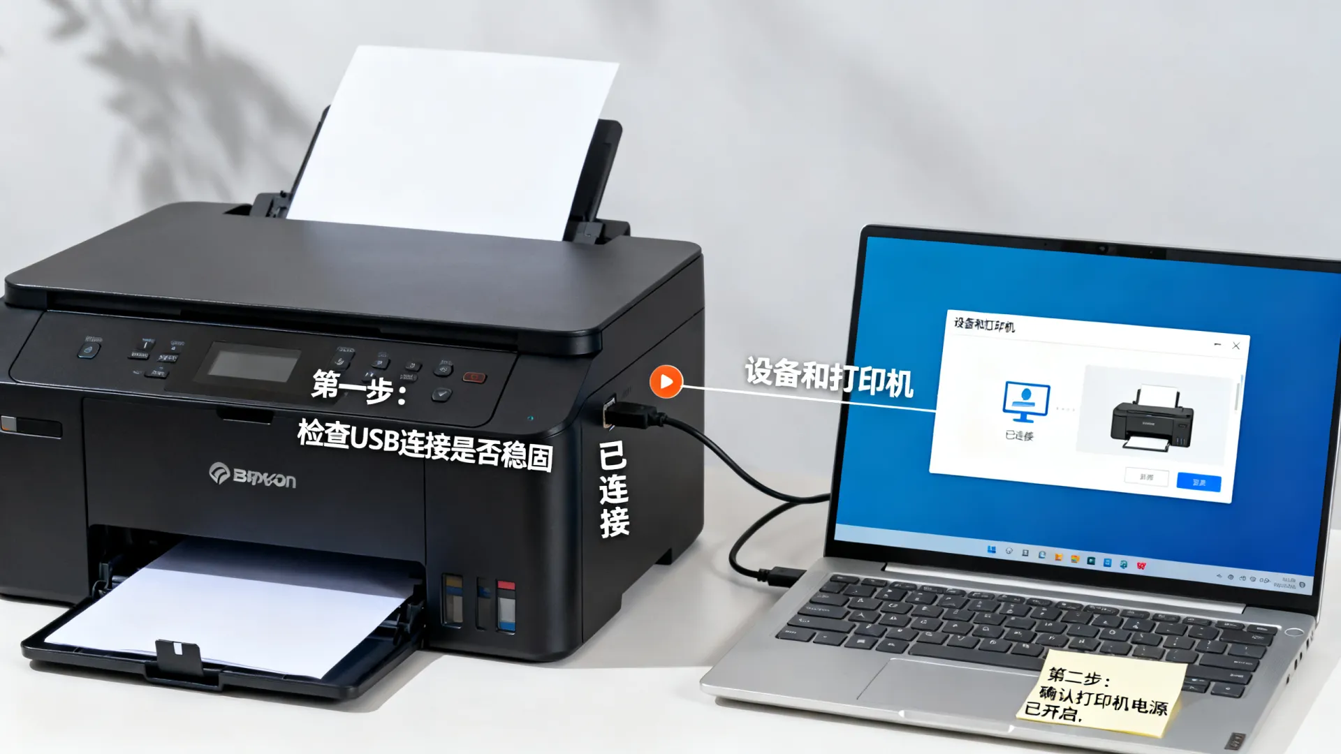 奔图打印机与电脑连接后怎样打印 奔图打印机与电脑连接后怎样打印
