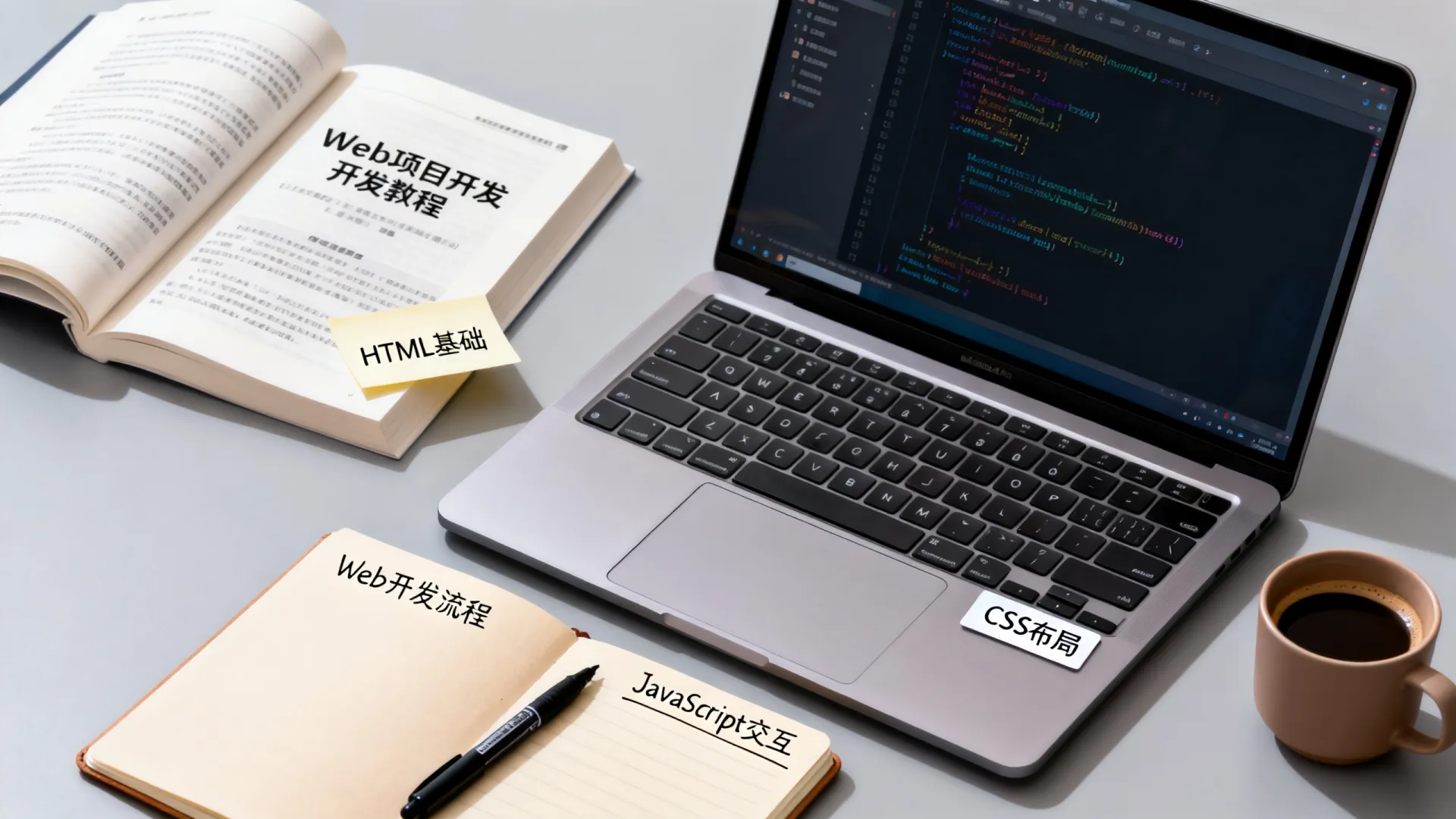Web项目开发怎么学