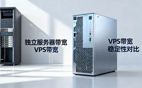 独立服务器带宽和VPS带宽区别在哪？独立服务器带宽和VPS哪个更稳定？
