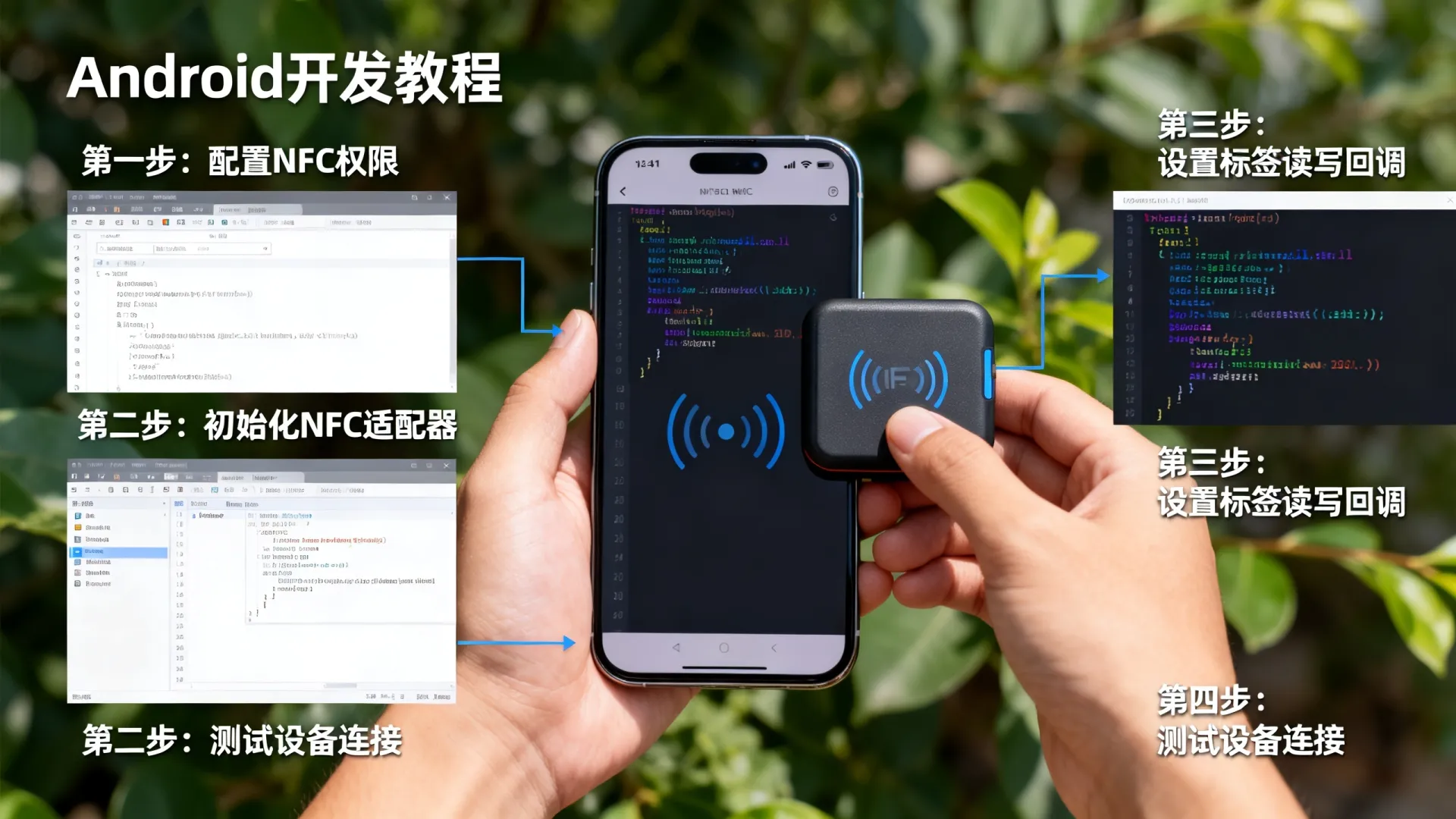 NFC功能如何实现?安卓开发教程步骤详解 安卓开发教程步骤详解