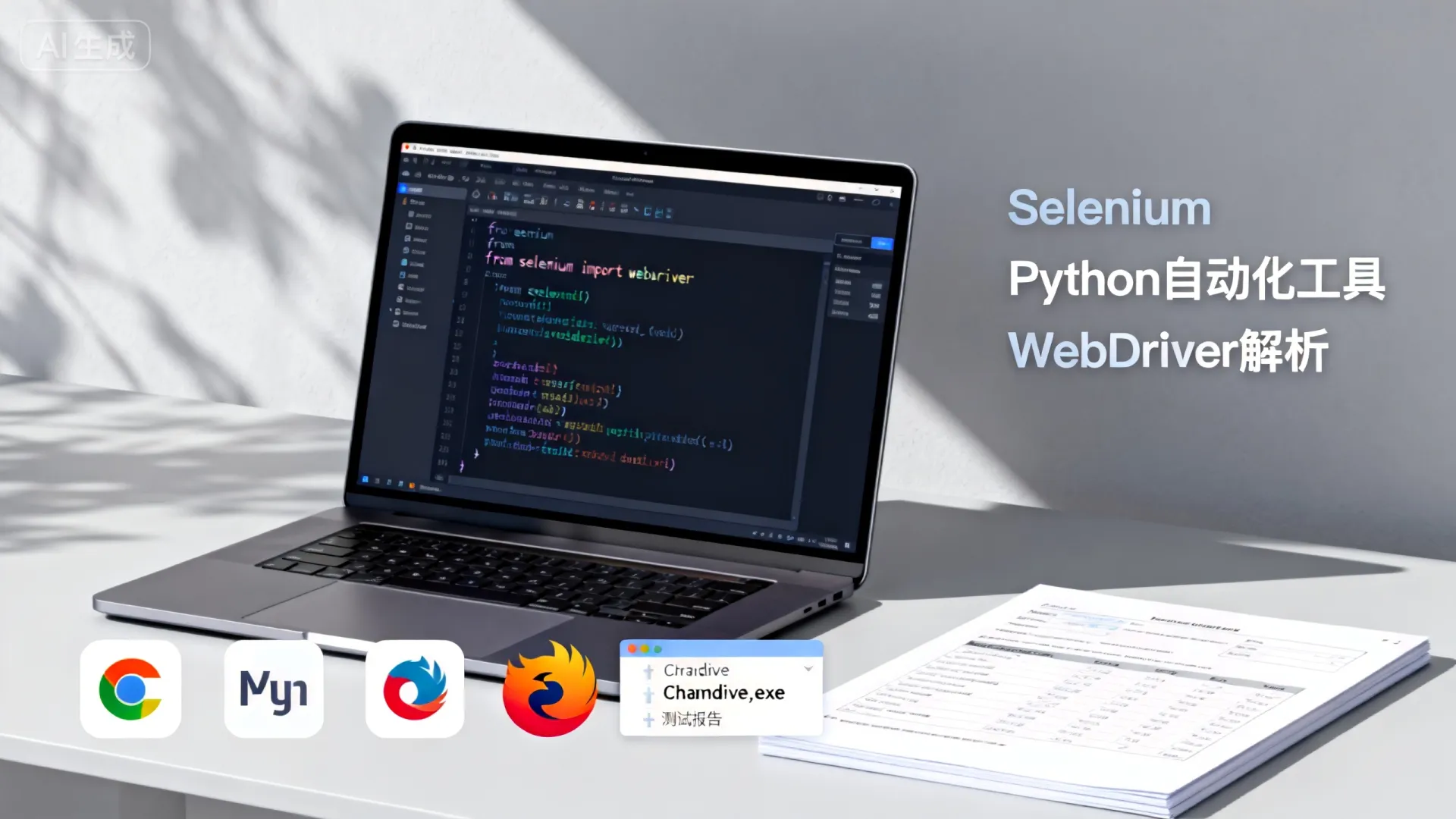 Selenium哪个好用?Python自动化工具测评,浏览器与WebDriver解析! 浏览器与WebDriver解析