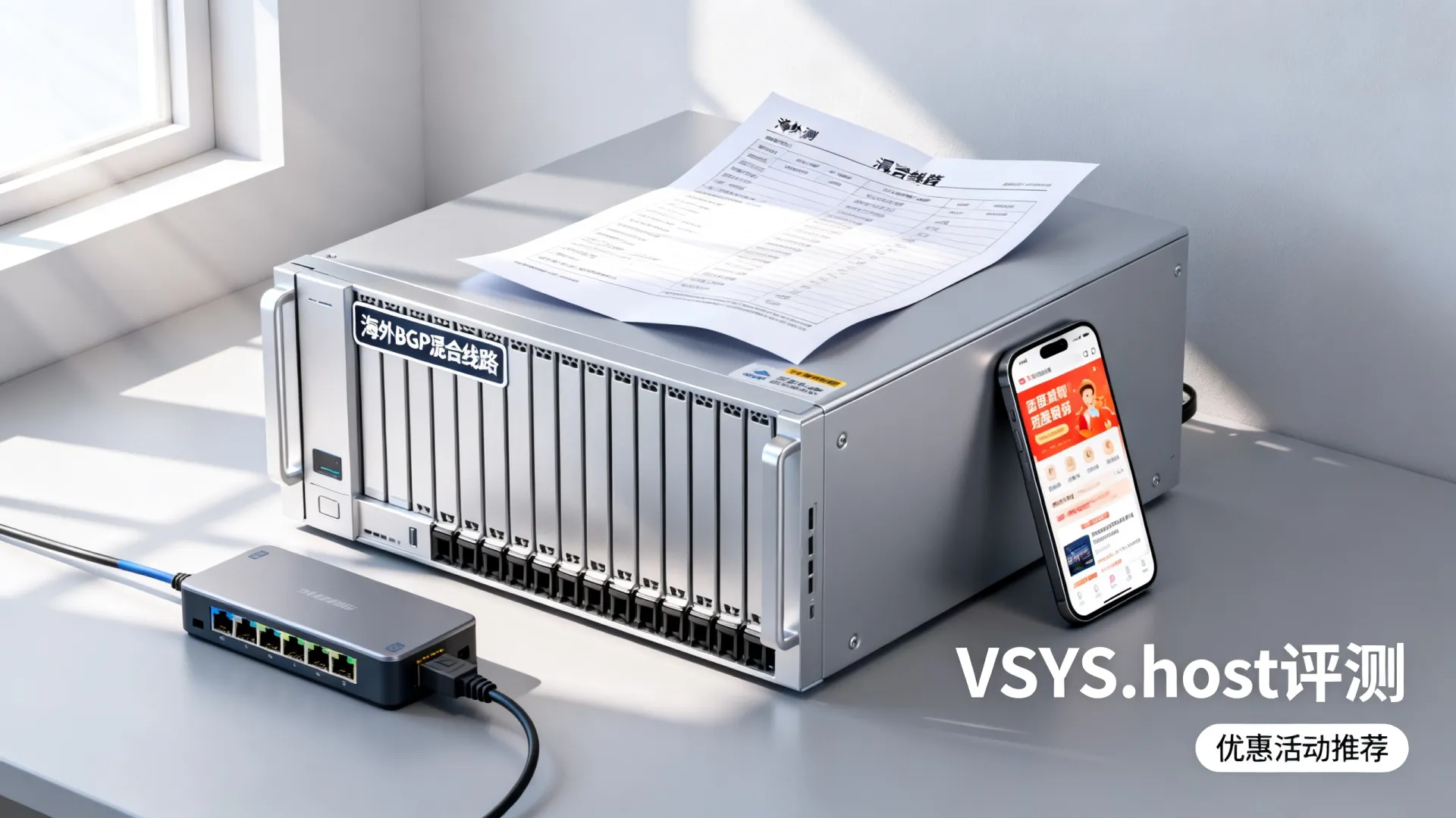 海外BGP混合线路 VSYS
