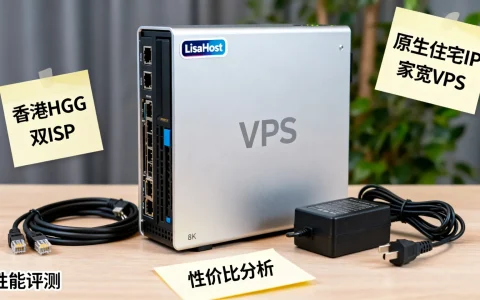 LisaHost香港HGC双ISP原生住宅IP家宽VPS评测，性能如何？性价比高吗？
