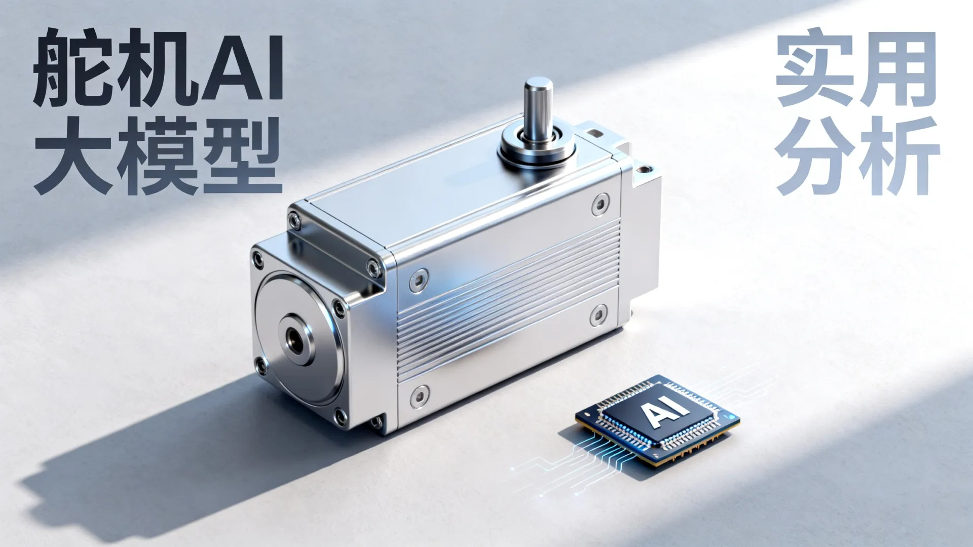 关于舵机的ai大模型,说点大实话 关于舵机的ai大模型