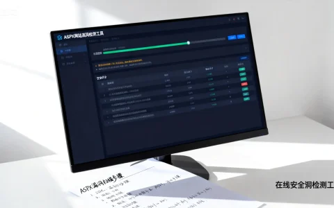 如何检测ASPX网站漏洞？免费在线网站安全检测工具