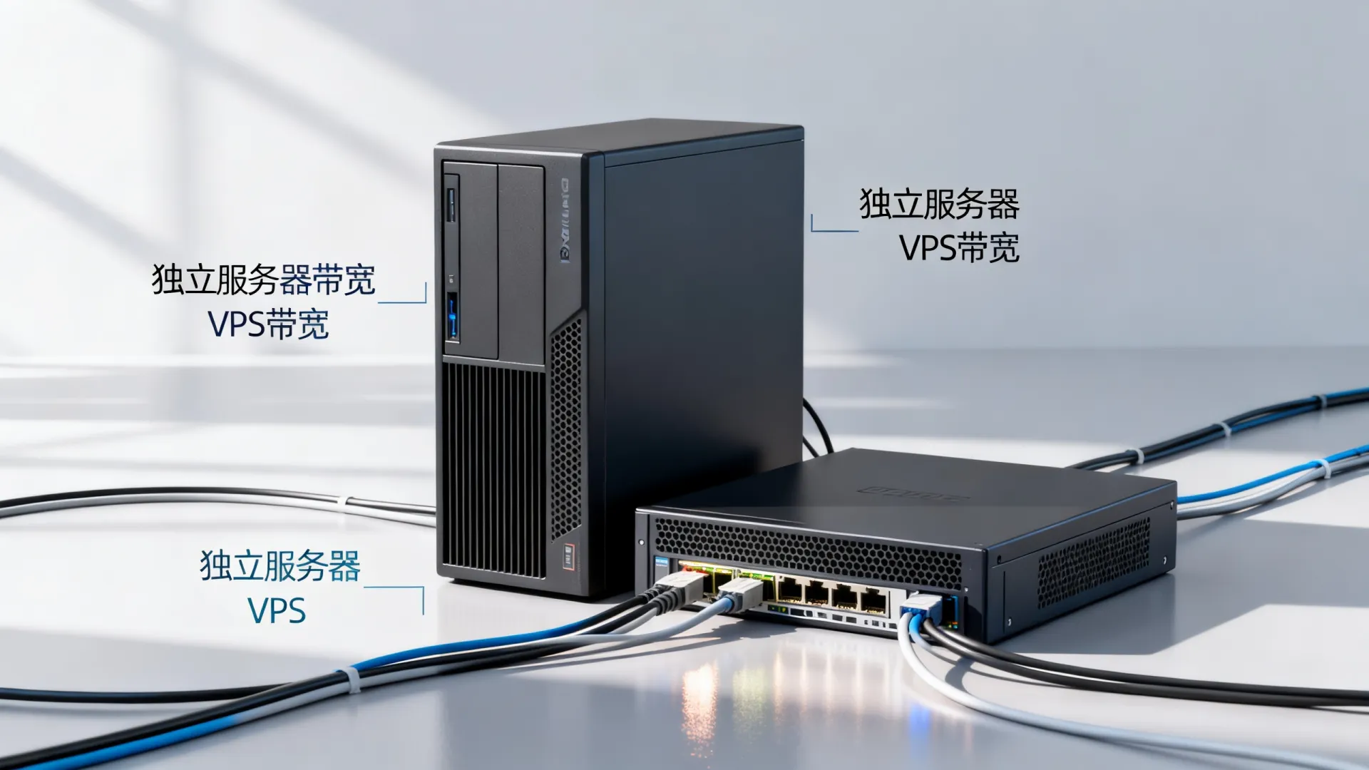 独立服务器带宽和VPS带宽区别在哪