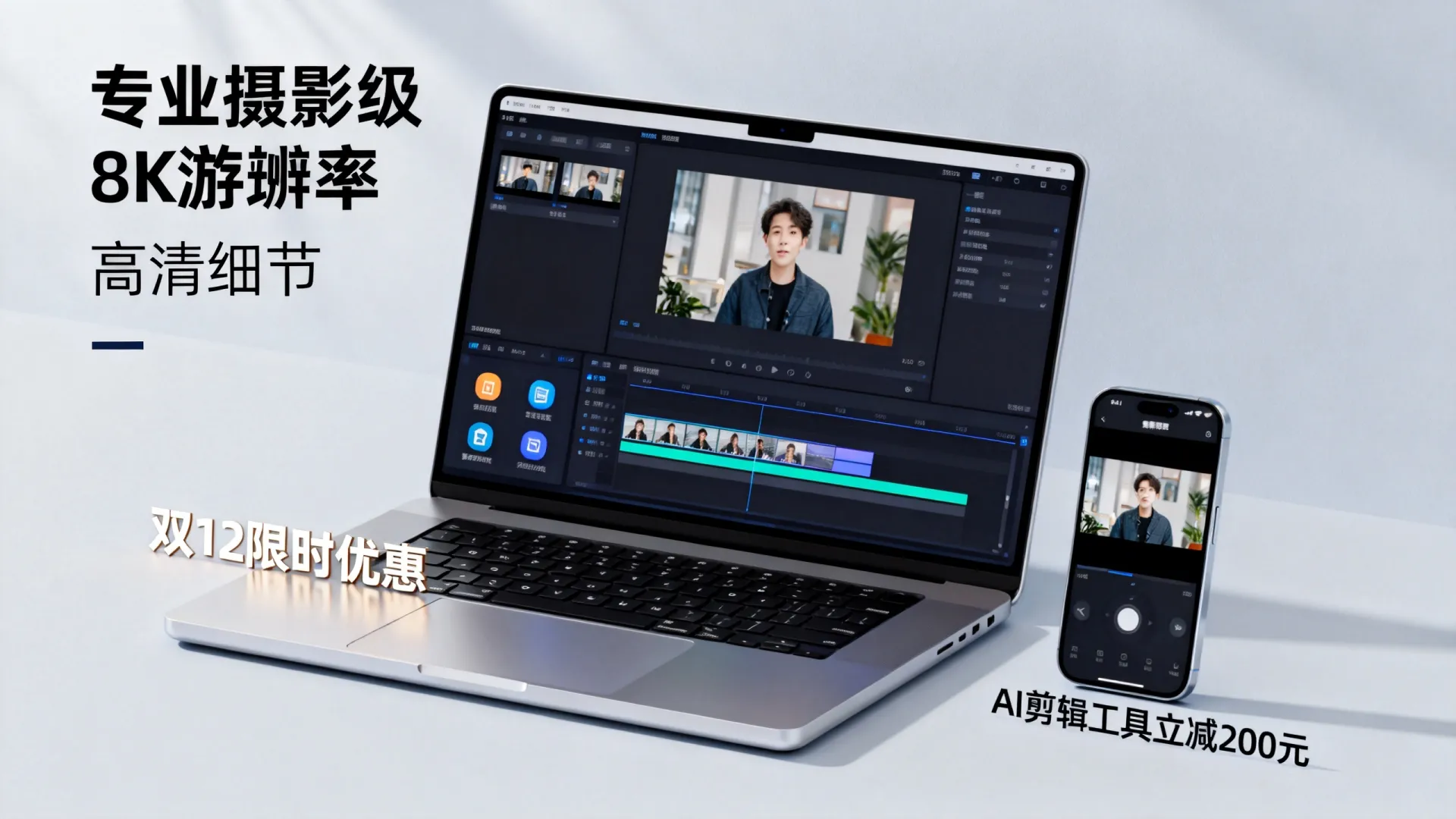 AI剪辑双12优惠活动