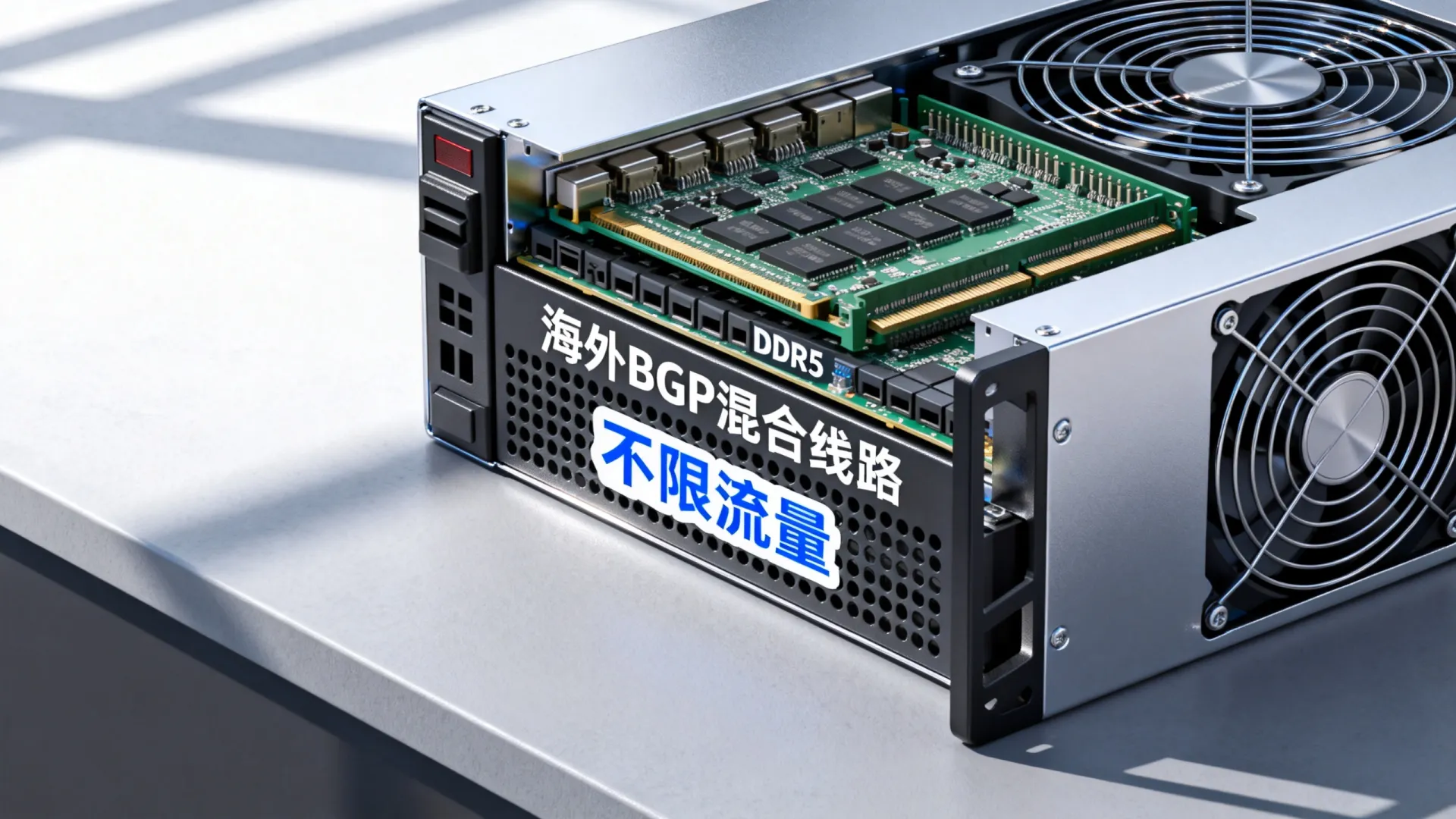 海外BGP混合线路 抗投诉VPS - DDR5内存,不限制流量,仅需 海外BGP混合线路 抗投诉VPS