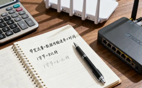 带宽流量怎么计算？带宽流量计算公式方法