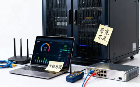 服务器经常卡顿？可能是带宽问题，服务器带宽不足怎么解决？