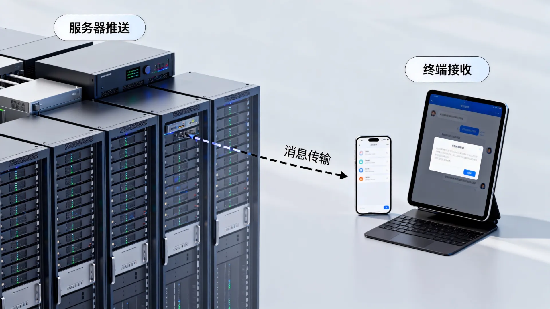 服务器推送消息到终端 服务器推送消息到终端