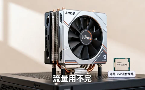 RackNerd限时优惠靠谱吗？海外BGP混合线路AMD Ryzen 9流量用不完