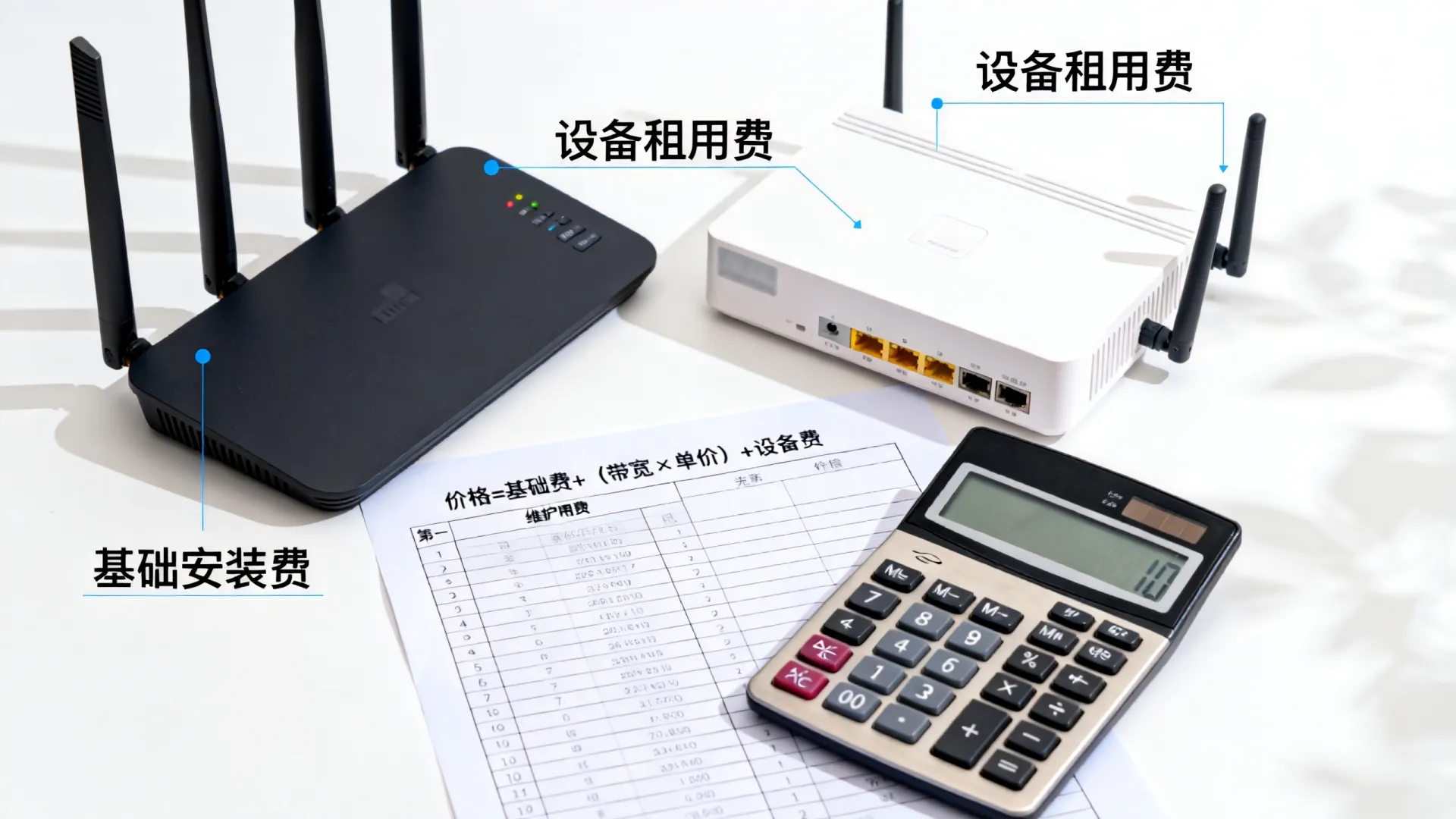 专线宽带费用组成,看完不再被坑 专线宽带费用组成