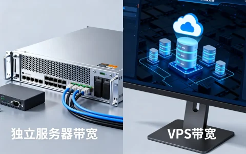独立服务器带宽和VPS带宽区别在哪？独立服务器带宽和VPS带宽哪个好？