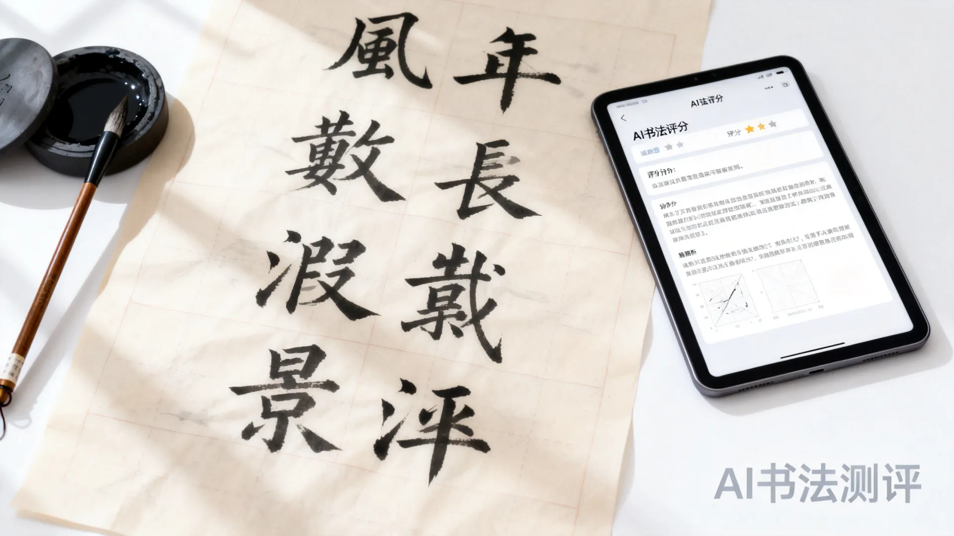ai书法评分 ai书法评分