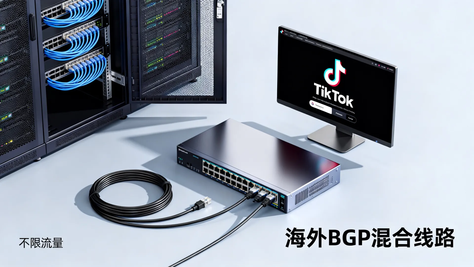 海外BGP混合线路 Tiktok vps - AMD EPYC 9004,不限制流量 海外BGP混合线路 Tiktok vps