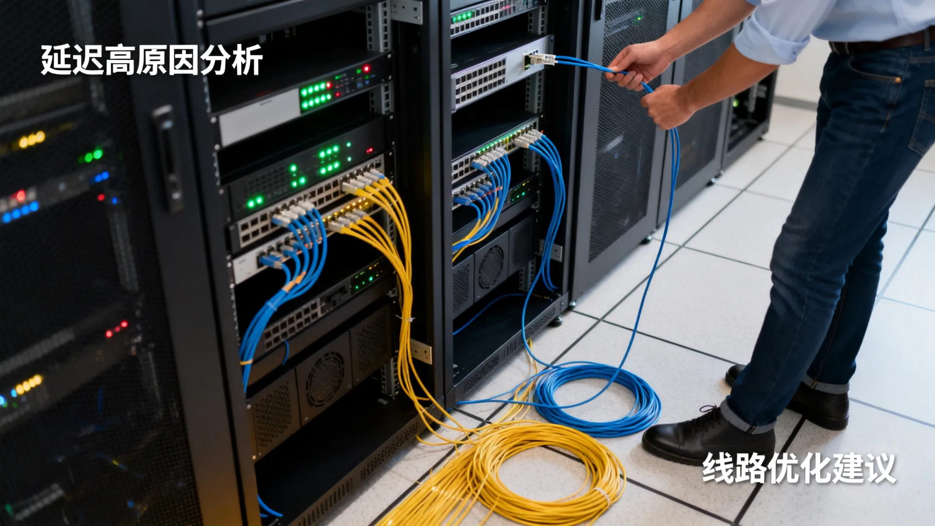 服务器线路不好延迟高怎么办