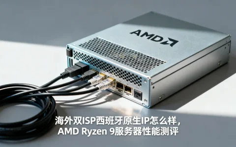 海外双ISP西班牙原生IP怎么样，AMD Ryzen 9服务器性能测评