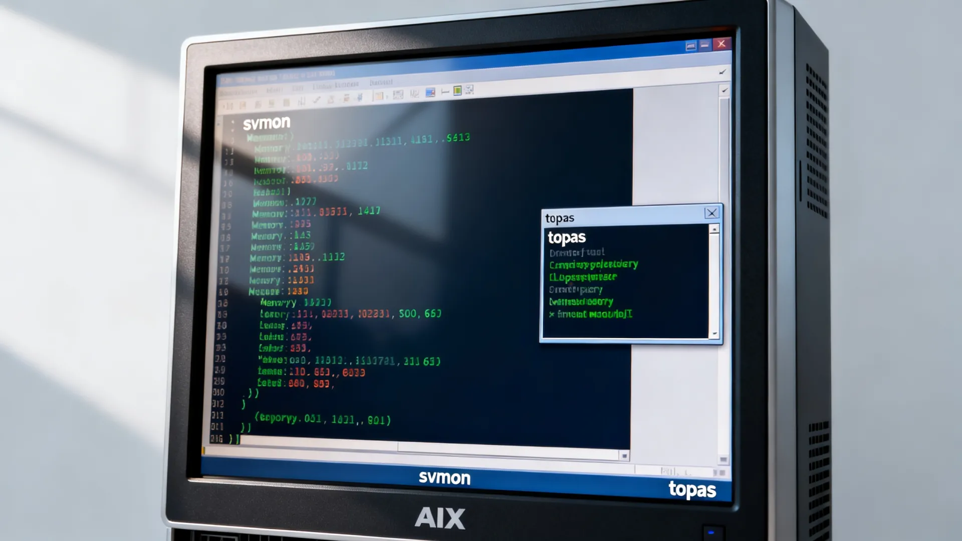 aix内存查看