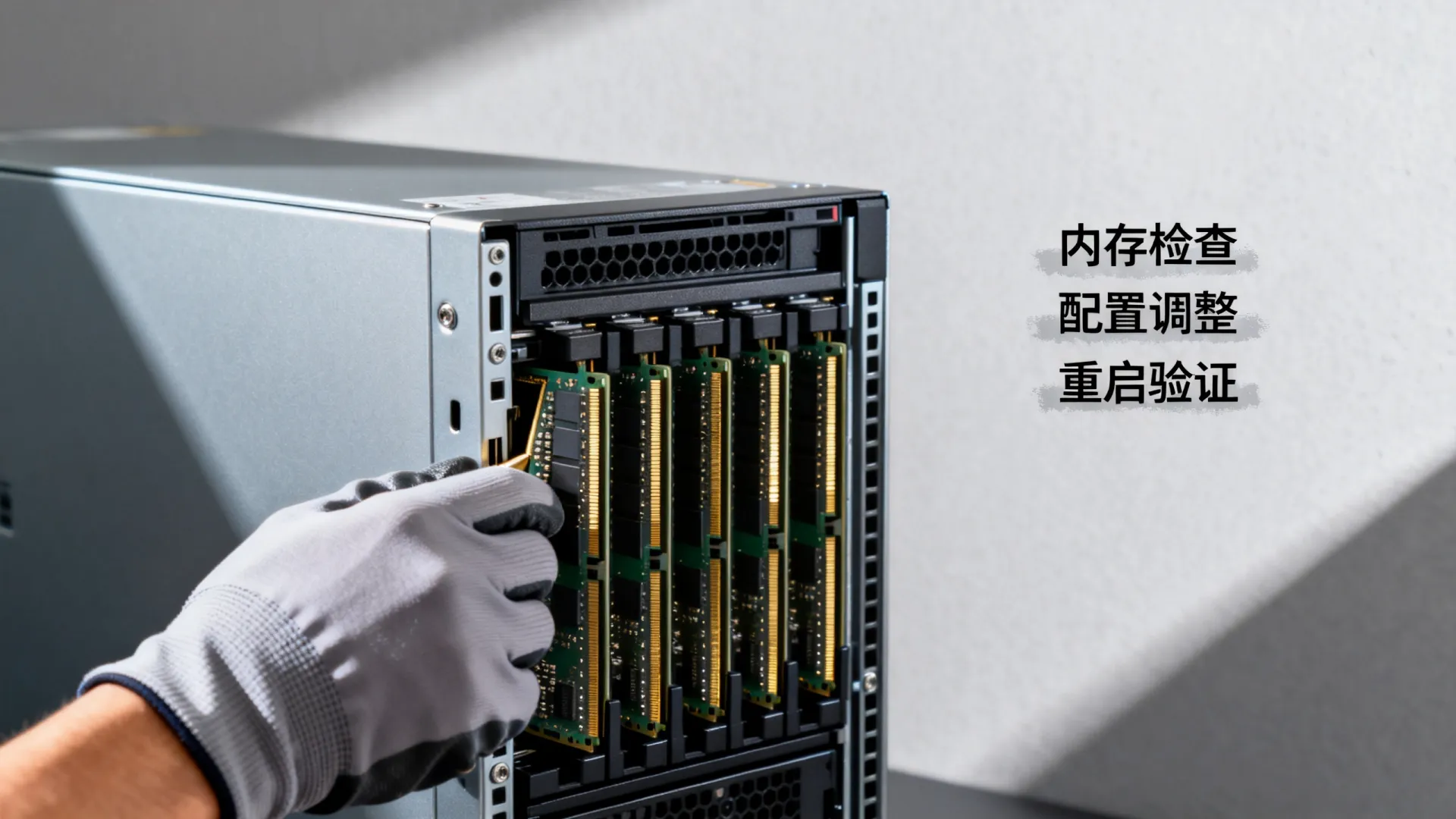 服务器提示内存配置错误怎么解决办法 服务器提示内存配置错误怎么解决办法