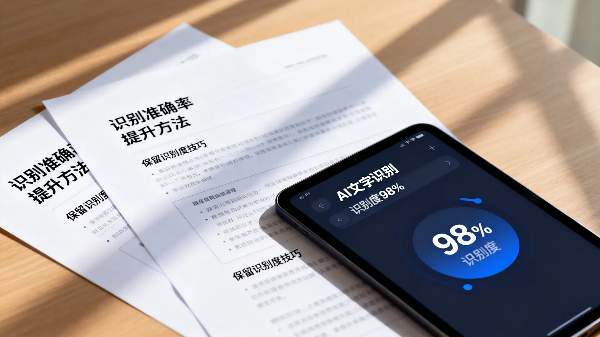 ai如何保留文字识别度