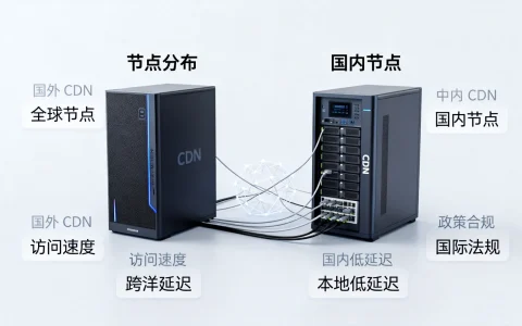 国外cdn跟国内cdn区别有哪些？国外cdn和国内cdn的区别详解
