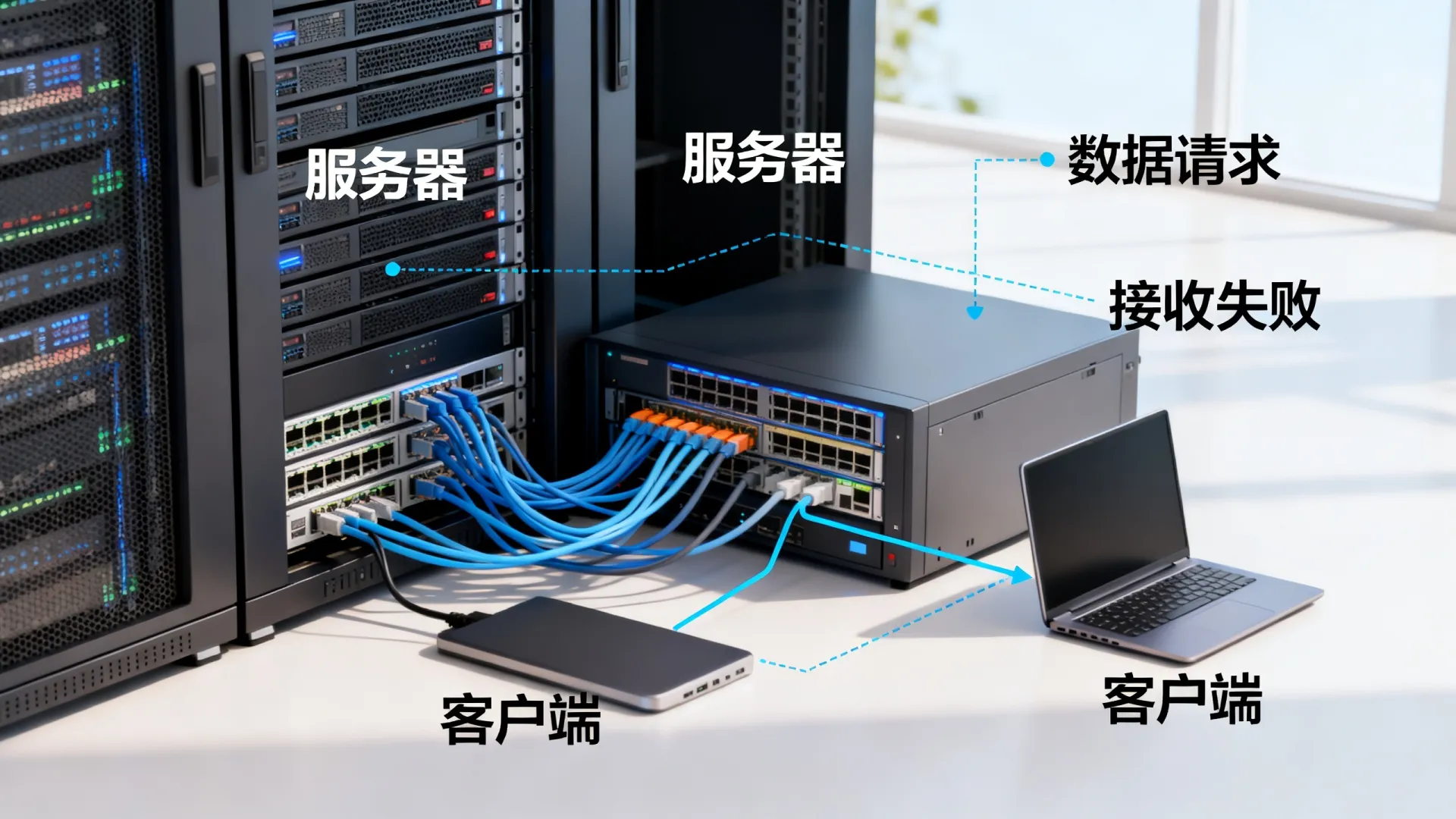 服务器接收客户端请求数据 服务器接收客户端请求数据