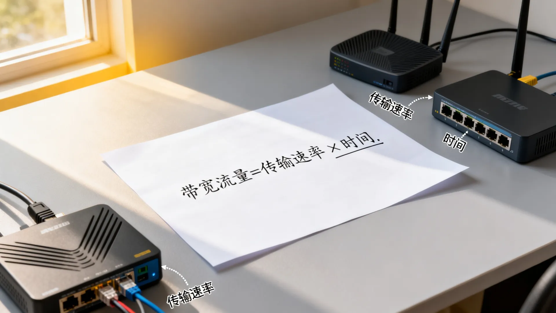 带宽流量怎么计算? 带宽流量怎么计算