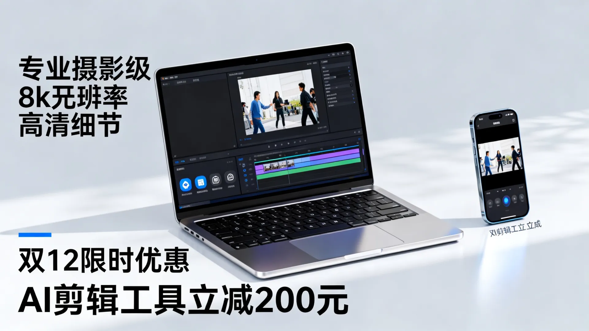 AI剪辑双12优惠活动