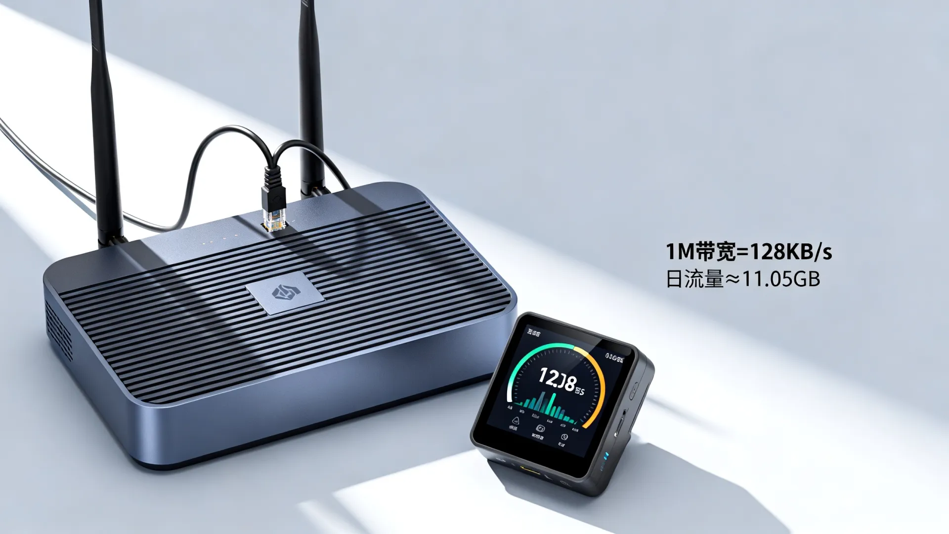 带宽1M等于多少流量?一次讲清楚 带宽1M等于多少流量