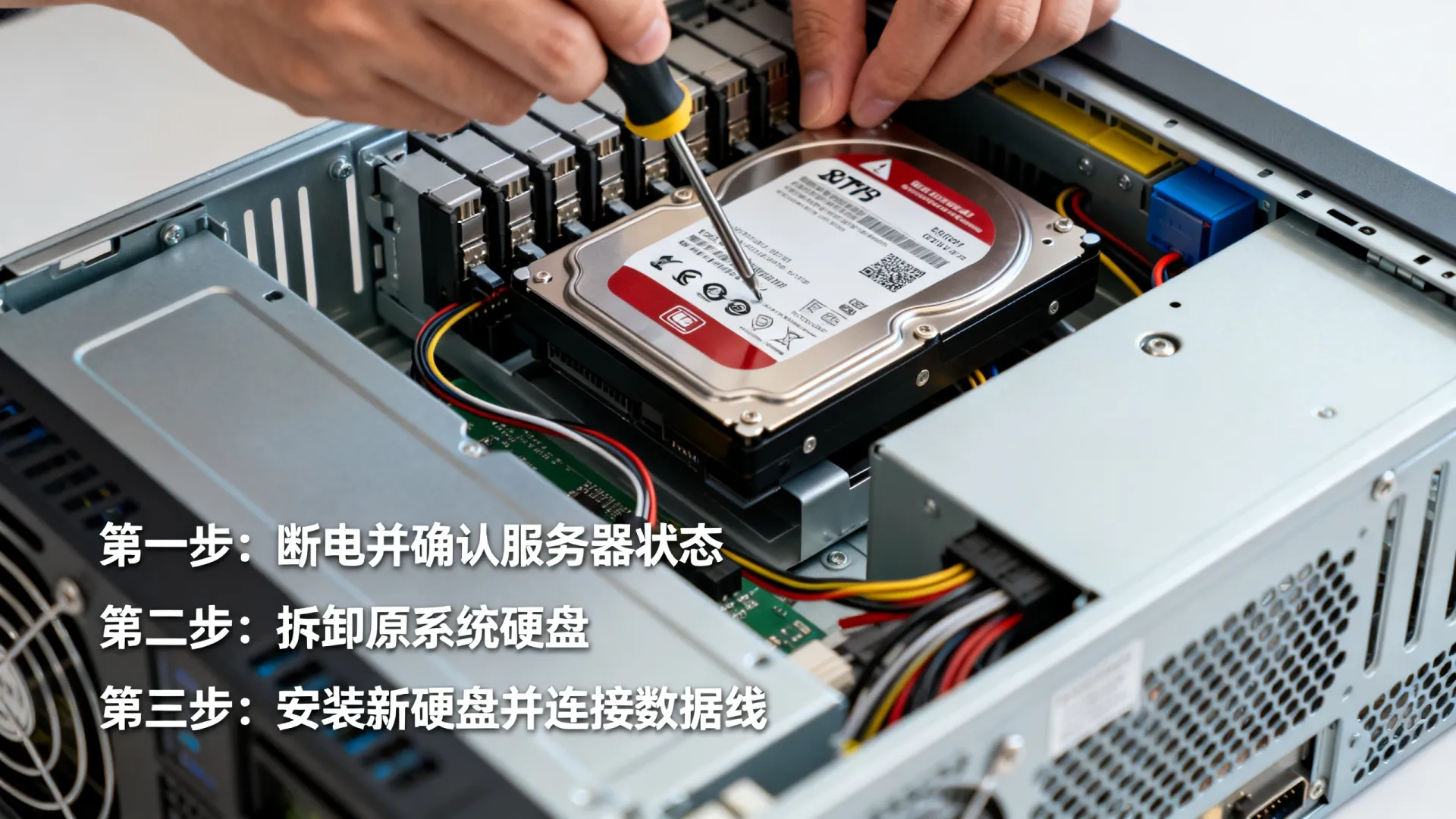 服务器更换系统硬盘
