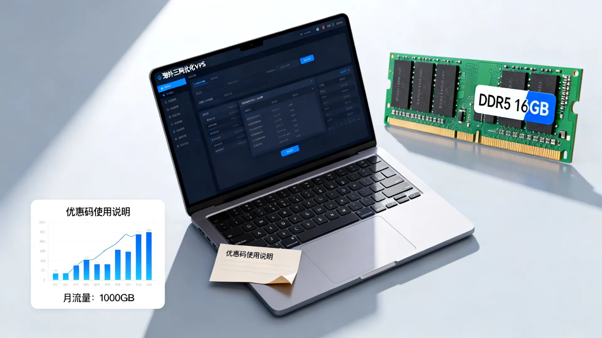 海外三网优化 vps优惠码 - DDR5内存,流量用不完,5折起 海外三网优化 vps优惠码