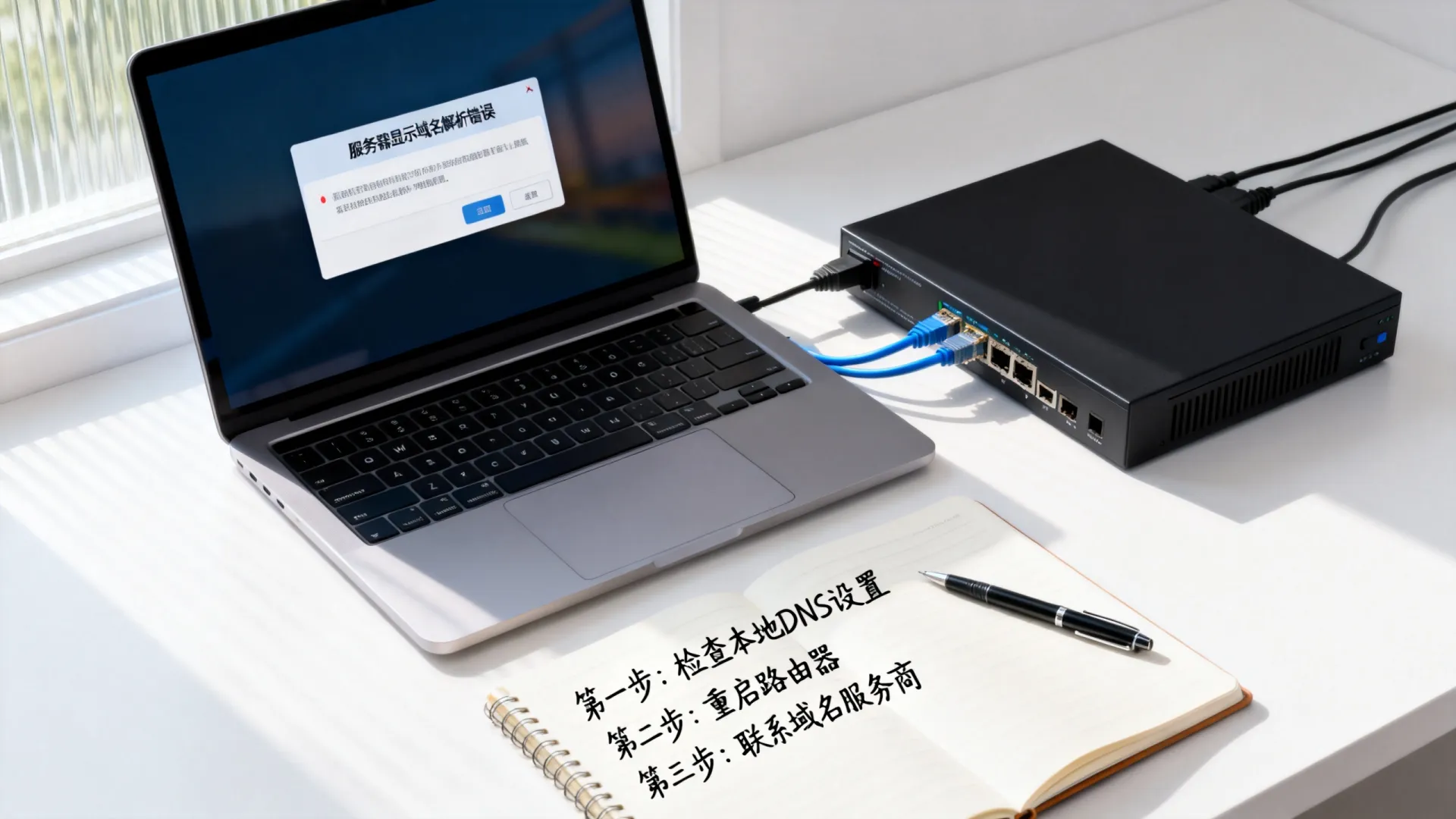 服务器显示域名解析错误 服务器显示域名解析错误