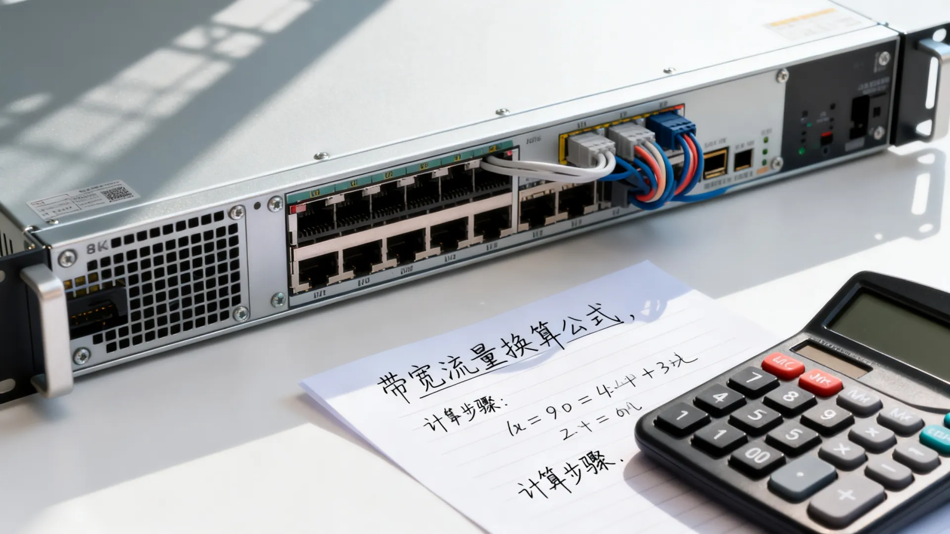 服务器带宽流量换算,3分钟学会 服务器带宽流量换算