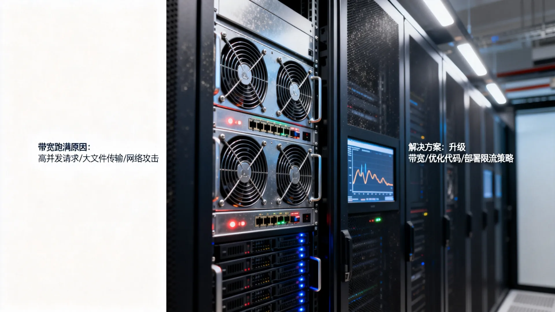 服务器带宽跑满了怎么办? 服务器带宽跑满了怎么办